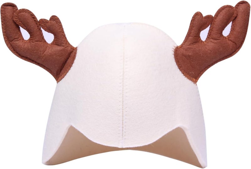 VOLUNU Sauna Hat,Natural Wool Sauna Hat for Men and Women,Traditional Sauna Cap - Image 1